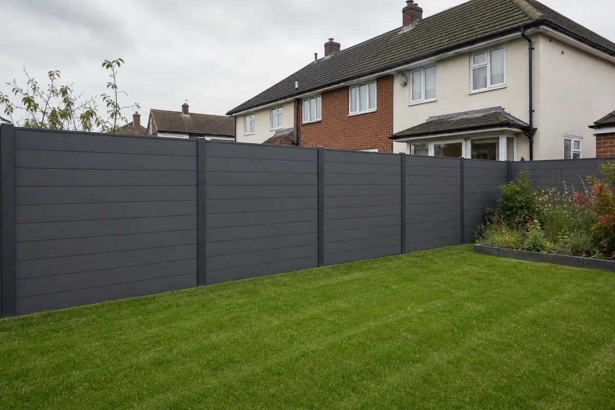Low maintenance composite fencing in Rugby