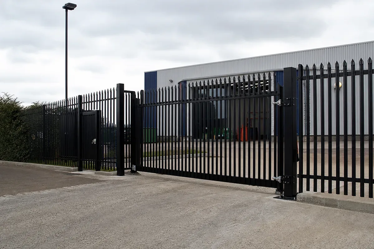 Security fencing installation in Rugby