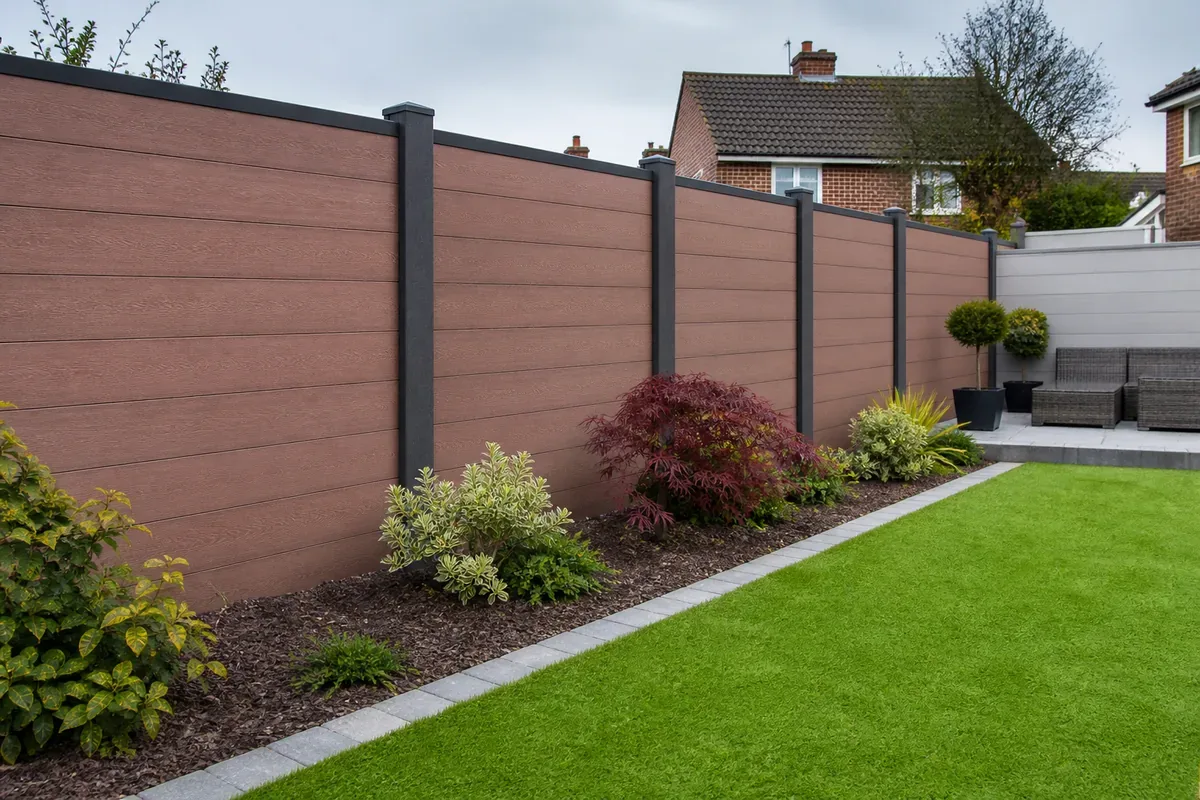 Low maintenance composite fencing in Walsall